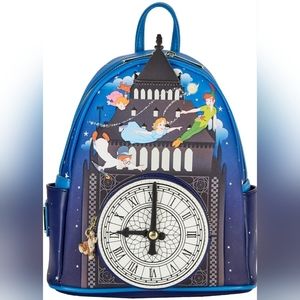 Loungefly Disney Peter Pan Glow in the Dark Unisex Backpack